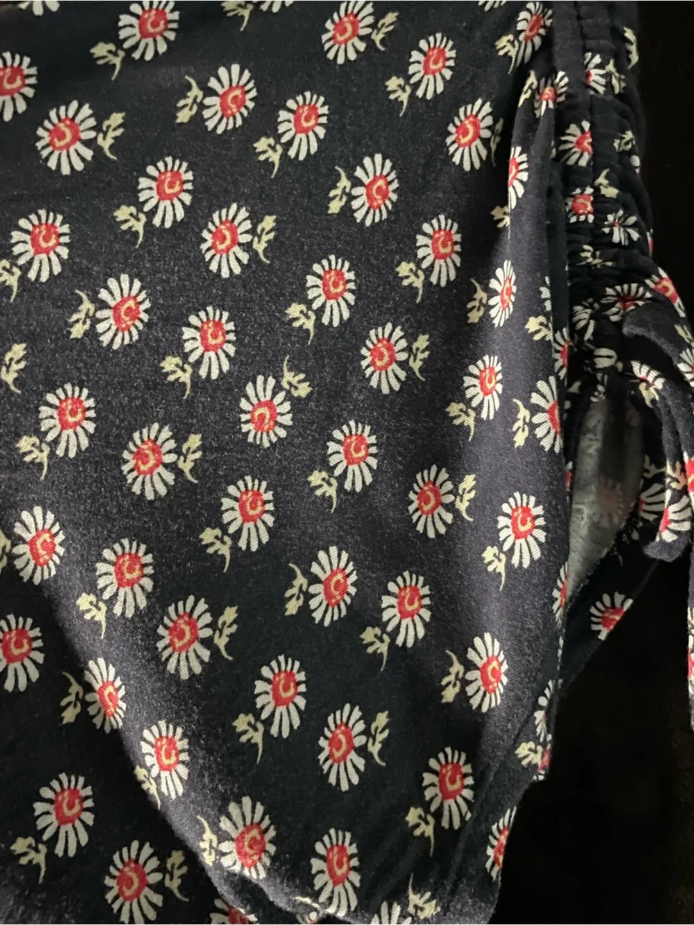 Lane Bryant Navy Romper with Pink/Orange Floral Print Size-14-16